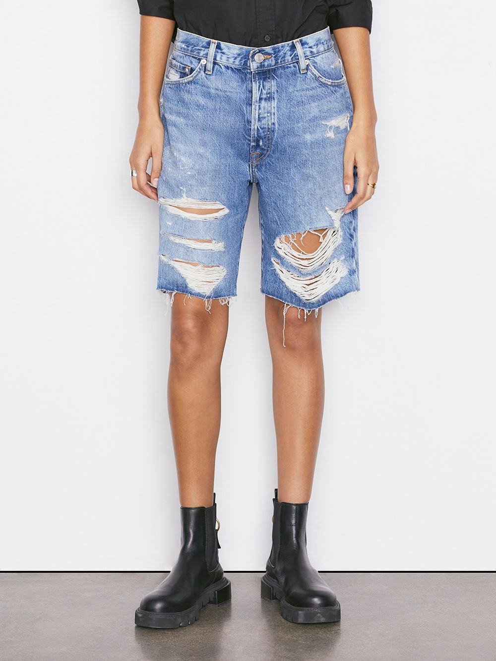 shorts front view